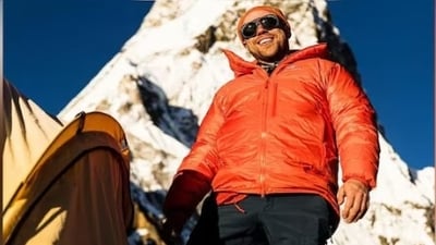 Alexander Pancoe, 39, died at Camp 2 of the 8,485-metre (27,838-feet) Makalu on Sunday evening. (Instagram) Alexander Pancoe, 39, died at Camp 2 of the 8,485-metre (27,838-feet) Makalu on Sunday evening. (Instagram)