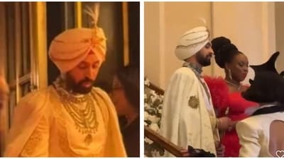 Diljit Dosanjh rocked a white look for the Met Gala 2025. Diljit Dosanjh rocked a white look for the Met Gala 2025.