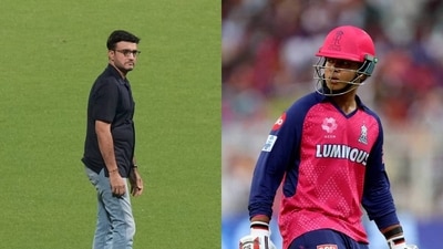 Sourav Ganguly met Vaibhav Suryavanshi after KKR vs RR game at the Eden Gardens Sourav Ganguly met Vaibhav Suryavanshi after KKR vs RR game at the Eden Gardens