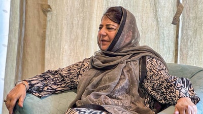 Former Jammu and Kashmir Chief Minister and People's Democratic Party (PDP) Chief Mehbooba Mufti (ANI)