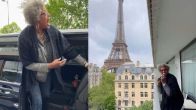 A viral video showed a mother’s emotional reaction as she saw the Eiffel Tower for the first time. (Instagram/iamcrystalnicolee) A viral video showed a mother’s emotional reaction as she saw the Eiffel Tower for the first time. (Instagram/iamcrystalnicolee)