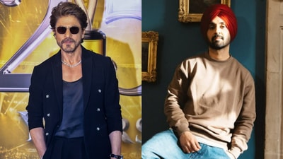 Shah Rukh Khan and Diljit Dosanjh Shah Rukh Khan and Diljit Dosanjh