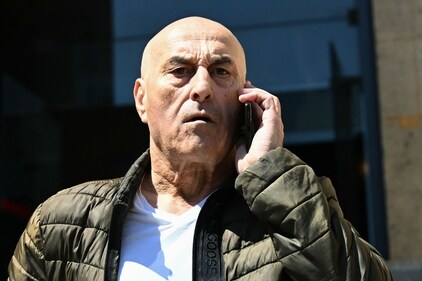 (FILES) Defendant Yunice Abbas arrives for the start of the trial for the 2016 robbery and kidnapping of US celebrity Kim Kardashian at the Assize Court of Paris, on April 28, 2025. At the beginning of October 2016, the queen of influencers Kim Kardashian was robbed in her hotel room at the height of fashion week by elderly thugs who arrived on bicycles and disguised as police officers: the trial of this sensational nine million euro jewellery robbery opened in Paris on April 28, 2025. (Photo by Bertrand GUAY / AFP) (AFP) (FILES) Defendant Yunice Abbas arrives for the start of the trial for the 2016 robbery and kidnapping of US celebrity Kim Kardashian at the Assize Court of Paris, on April 28, 2025. At the beginning of October 2016, the queen of influencers Kim Kardashian was robbed in her hotel room at the height of fashion week by elderly thugs who arrived on bicycles and disguised as police officers: the trial of this sensational nine million euro jewellery robbery opened in Paris on April 28, 2025. (Photo by Bertrand GUAY / AFP) (AFP)