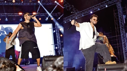 Hip-hop duo Seedha Maut. (Photo: Shantanu Bhattacharya/HT) Hip-hop duo Seedha Maut. (Photo: Shantanu Bhattacharya/HT)