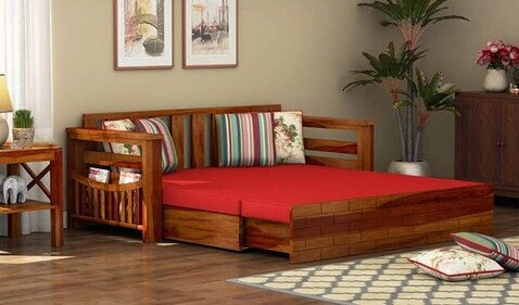 Enhance your space with a stylish sofa cum bed with storage for both comfort and convenience. Enhance your space with a stylish sofa cum bed with storage for both comfort and convenience.