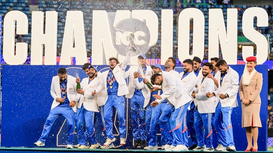 India's success in the ICC Champions Trophy helps them hold the top spot in the ICC ODI rankings. (ANI)