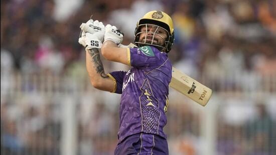 Kolkata Knight Riders's batter Rinku Singh. (AP)