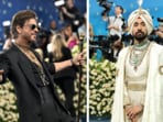Shah Rukh Khan and Diljit Dosanjh made their respective Met Gala debuts on Monday