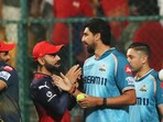 Virat Kohli caught up with Ishant Sharma after the RCB vs GT match.