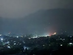 A city view of Muzaffarabad in Pakistan-occupied Kashmir, May 7, 2025. 