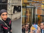 Sehrish, a fan of Shah Rukh Khan, filmed her experience waiting for him outside a New York hotel Sehrish, a fan of Shah Rukh Khan, filmed her experience waiting for him outside a New York hotel