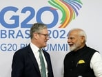 UK's Prime Minister Keir Starmer and India's Prime Minister Narendra Modi stated that they have concluded a free trade deal between the two countries UK's Prime Minister Keir Starmer and India's Prime Minister Narendra Modi stated that they have concluded a free trade deal between the two countries