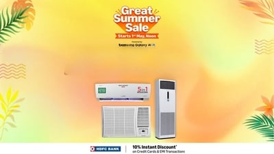 Massive AC deals: Up to 50% off on top brands during Amazon Sale 2025! Massive AC deals: Up to 50% off on top brands during Amazon Sale 2025!