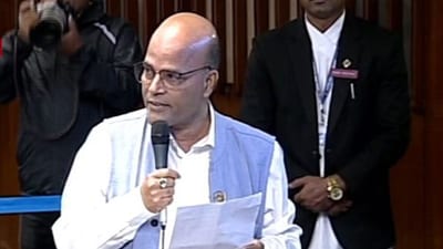 The MP laid out the details of the flight from which the Pakistani delegation arrived in Kathmandu (ANI) The MP laid out the details of the flight from which the Pakistani delegation arrived in Kathmandu (ANI)