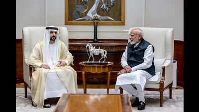 At the heart of this recalibration are India’s robust bilateral relationships with the United Arab Emirates and Saudi Arabia (AFP) At the heart of this recalibration are India’s robust bilateral relationships with the United Arab Emirates and Saudi Arabia (AFP)