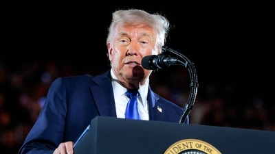 US President Donald Trump reacted to India's strikes on Pakistan (AFP) US President Donald Trump reacted to India's strikes on Pakistan (AFP)