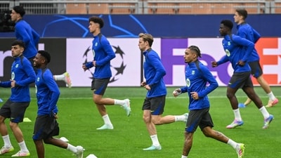 UEFA Champions League: Here are the streaming details for the live streaming for match between Inter Milan and Barcelona. (AFP) UEFA Champions League: Here are the streaming details for the live streaming for match between Inter Milan and Barcelona. (AFP)