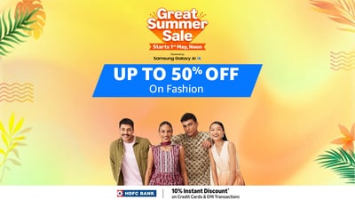 Only a few days left! Get 50% off on cotton suits in the Amazon Summer Sale 2025 Only a few days left! Get 50% off on cotton suits in the Amazon Summer Sale 2025