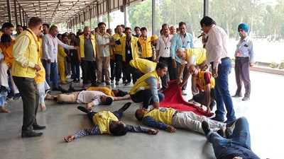 Karnataka will see mock drills tomorrow in Bengaluru, Raichur and Karwar. (HT Photo) Karnataka will see mock drills tomorrow in Bengaluru, Raichur and Karwar. (HT Photo)