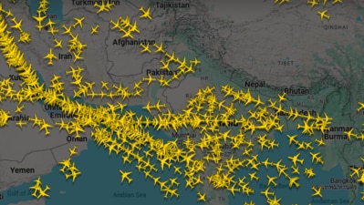 Pakistani airspace cleared after India's Operation Sindoor (FlightRadar24) Pakistani airspace cleared after India's Operation Sindoor (FlightRadar24)