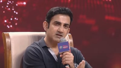 Gautam Gambhir talks about India-Pakistan ties (Screengrab) Gautam Gambhir talks about India-Pakistan ties (Screengrab)