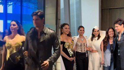 Kiara Advani with Sidharth Malhotra and Isha Ambani Kiara Advani with Sidharth Malhotra and Isha Ambani