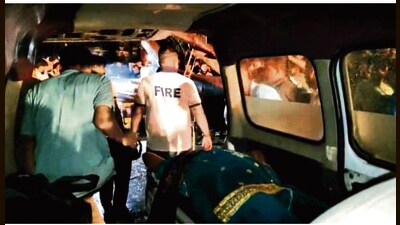 The incident occurred around 9:40pm The incident occurred around 9:40pm