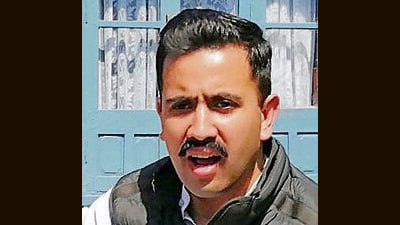 The work of the first four phases is in its final stage. In the last phase, the work of four-lane road is going on from Kaithlighat to Dhali. (HT File)