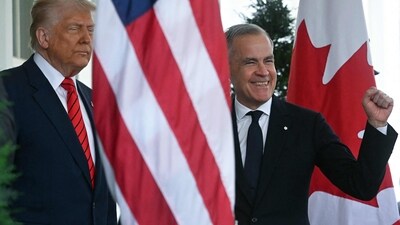 While maintaining the cool-headedness of an economist who has run the central banks of both Canada and the United Kingdom, Carney won the prime ministership by vowing to tackle Trump's growing hostility. (Photo by Jim WATSON / AFP) (AFP) While maintaining the cool-headedness of an economist who has run the central banks of both Canada and the United Kingdom, Carney won the prime ministership by vowing to tackle Trump's growing hostility. (Photo by Jim WATSON / AFP) (AFP)