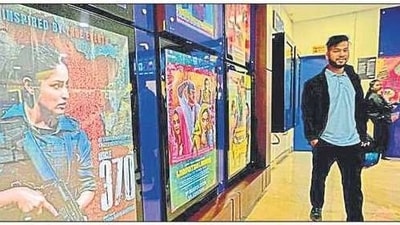 Industry experts peg Indian films revenue from the US at between ₹800 crore and ₹1,000 crore in a year. AP (AP) Industry experts peg Indian films revenue from the US at between ₹800 crore and ₹1,000 crore in a year. AP (AP)