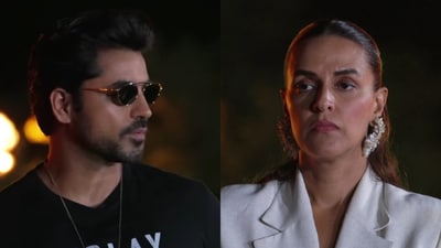 Gautam Gulati and Neha Dhupia get into an ugly fight on Roadies XX. Gautam Gulati and Neha Dhupia get into an ugly fight on Roadies XX.
