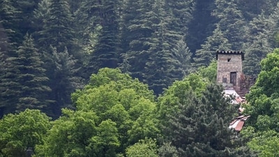 An Indian army observation post is seen along the Line of Control (LoC) Kashmir on May 2, 2025. (AFP) An Indian army observation post is seen along the Line of Control (LoC) Kashmir on May 2, 2025. (AFP)