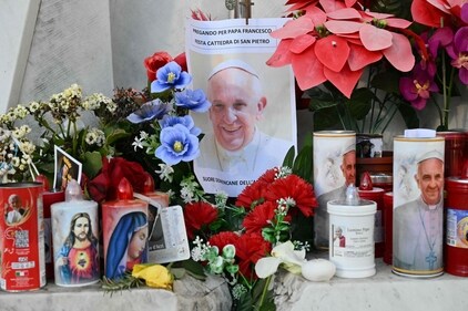 Pope Francis presented a prolonged asthmatic respiratory crisis. (AFP) Pope Francis presented a prolonged asthmatic respiratory crisis. (AFP)