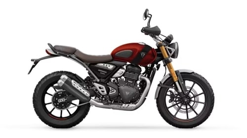 The Triumph Scrambler 400 XC will be based on the 400 X but is likely to get key changes including tubeless spoke wheels and new colours The Triumph Scrambler 400 XC will be based on the 400 X but is likely to get key changes including tubeless spoke wheels and new colours