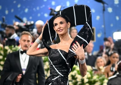 Demi Moore arrives for the 2025 Met Gala at the Metropolitan Museum of Art on May 5, 2025, in New York. (AFP) Demi Moore arrives for the 2025 Met Gala at the Metropolitan Museum of Art on May 5, 2025, in New York. (AFP)