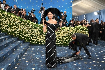 Demi Moore at the gala. (AFP)