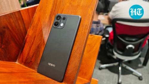 Oppo K13 5G is 8.45mm in thickness and weighs 208 grams (Aishwarya Panda-HT) Oppo K13 5G is 8.45mm in thickness and weighs 208 grams (Aishwarya Panda-HT)