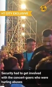 Security had to intervene when a group of attendees started hurling abuses at Sonu Nigam during the Bengaluru concert Security had to intervene when a group of attendees started hurling abuses at Sonu Nigam during the Bengaluru concert