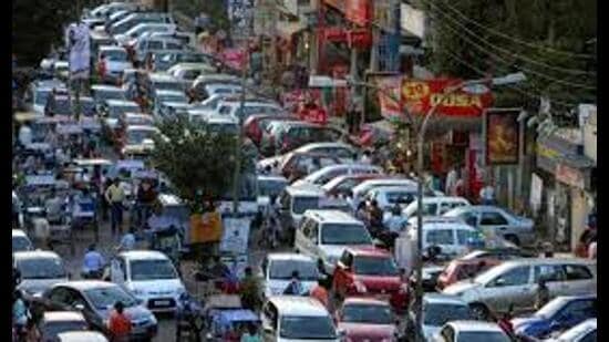 No one will be allowed to park their vehicles in a manner that disrupts traffic such as on footpath, roadside and other public space. (For Representation)