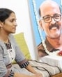 Arathi R Menon, the daughter of the Kerala native N Ramachandran who was shot dead by terrorists in Pahalgam on April 22, at her residence in Kochi. Arathi R Menon, the daughter of the Kerala native N Ramachandran who was shot dead by terrorists in Pahalgam on April 22, at her residence in Kochi.