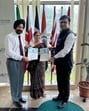 Gandhi Memorial National (GMN) College, Ambala Cantt, principal Rohit Dutt said, “This MoU marks a new chapter in academic excellence and student empowerment.” (HT)