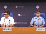 Wing Commander Vyomika Singh addresses the media regarding 'Operation Sindoor' Wing Commander Vyomika Singh addresses the media regarding 'Operation Sindoor'