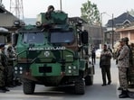 Security personnel during a search operation Pulwama hours after Operation Sindoor. Security personnel during a search operation Pulwama hours after Operation Sindoor.