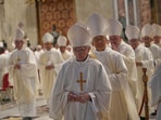 Papal conclave glimpse Papal conclave glimpse