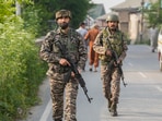 Security personnel in Pulwama keep vigil amid high alert after India struck nine terror targets in Pakistan & PoK on Wednesday, May 7. Security personnel in Pulwama keep vigil amid high alert after India struck nine terror targets in Pakistan & PoK on Wednesday, May 7.