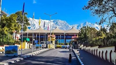 Airport authorities said 16 flight movements were scheduled at the airport on Wednesday and almost the same number on Thursday. (HT File) Airport authorities said 16 flight movements were scheduled at the airport on Wednesday and almost the same number on Thursday. (HT File)