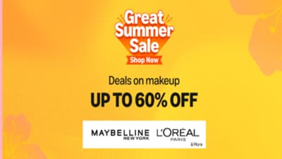 Get up to 60% off on your favourite makeup during Amazon sale Get up to 60% off on your favourite makeup during Amazon sale