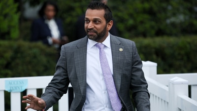 US Federal Bureau of Investigation (FBI) Director Kash Patel. (Reuters)