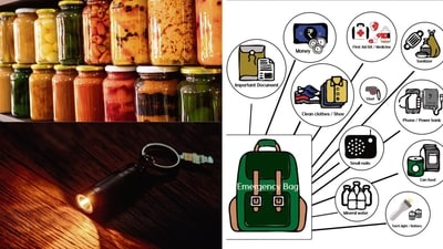 Pickling is an efficient way to prolong the shelf life of perishable items, which can then be part of your emergency bag/kit in the wake of a war. (Photos & Illustration: Adobe Stock) Pickling is an efficient way to prolong the shelf life of perishable items, which can then be part of your emergency bag/kit in the wake of a war. (Photos & Illustration: Adobe Stock)