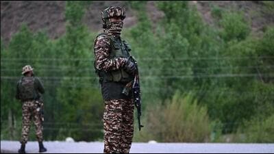 NIA teams have been camping in Pahalgam to examine the terror attack site in Baisaran meadow for evidence and have also been questioning the witnesses and suspects (HT Photo)